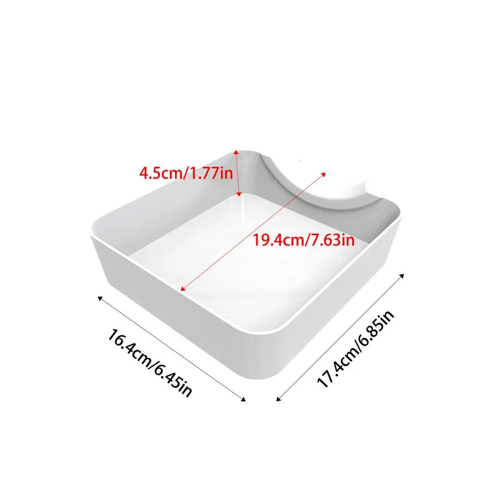Reusable Washer Drain Pan With Funnel Lint Filter Front Load Washing Machine Drip Tray Home Laundry Accessory Quake A