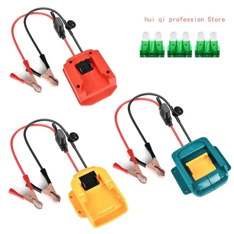 Lightweight Emergency Battery Jump Starter for Multiple Vehicles with Cables Quake