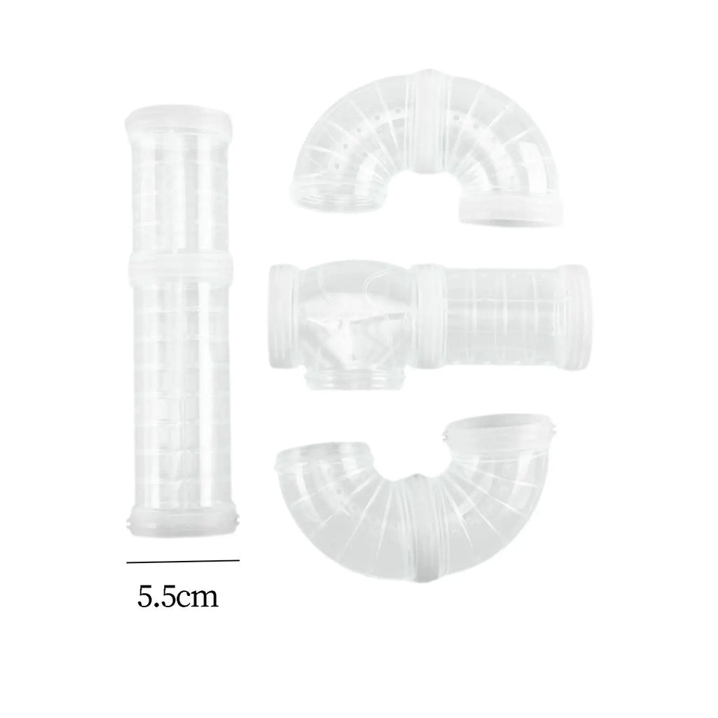 Hamster Tube Set Hamster Toy for Mouse Rat Cage Accessories to Expand Space Quake