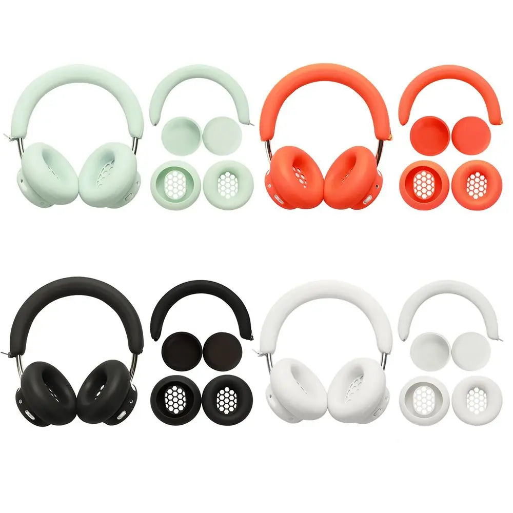 Silicone Ear Pads Cushion Cover Replacement Dustproof Headband Anti-Scratch for CMF by NOTHING Headphone Pro Quake