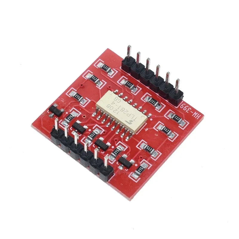 4 Channel Opto-isolator IC Module TLP281 4 Channel For Arduino Expansion Board High And Low Level Optocoupler Isolation Quake Default Title