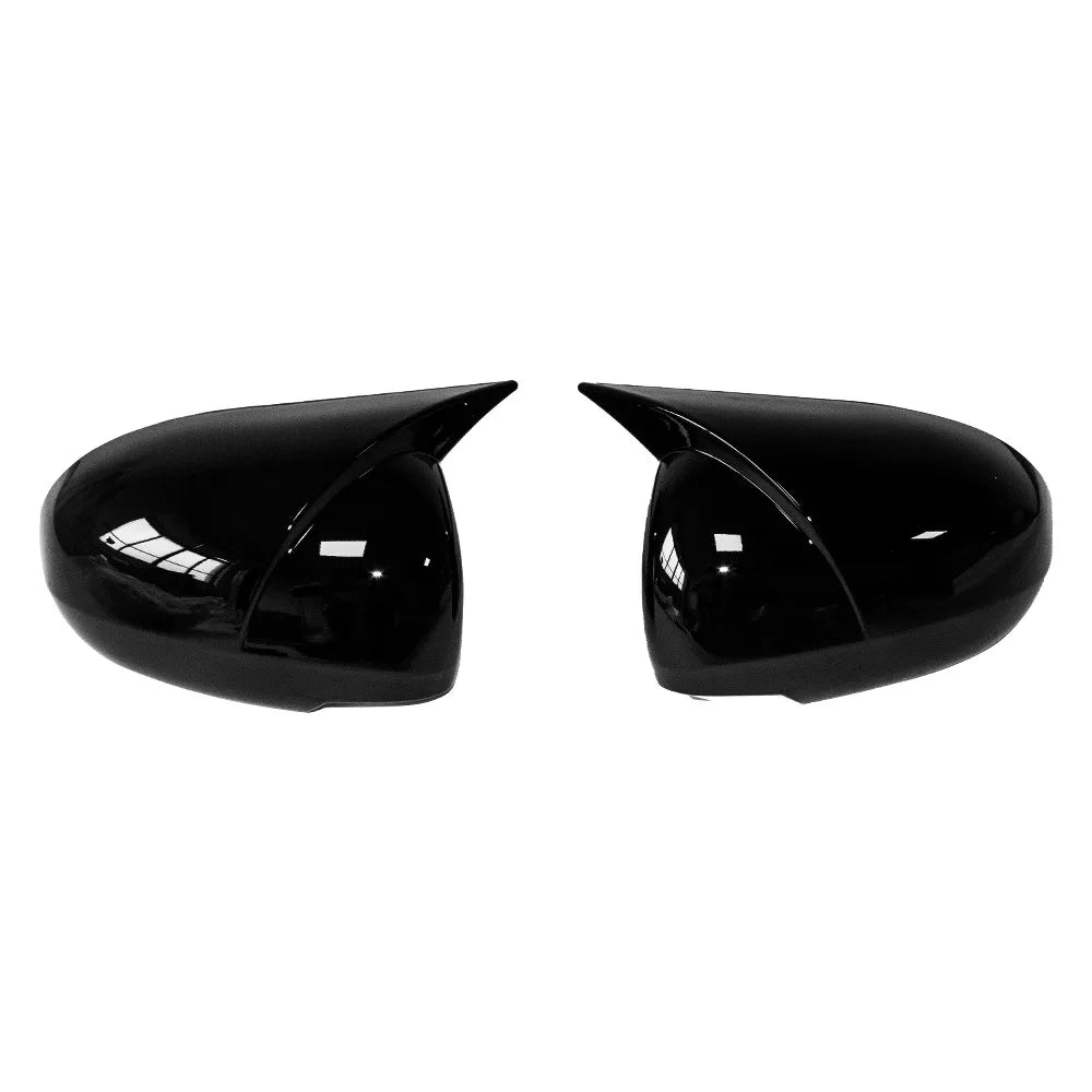 For Toyota Prius 2010-2015 2x Car Sticker Rearview Side Mirror Cover Wing Cap Exterior Case Trim Accessories Vehicle Decorati Quake Gloss Black