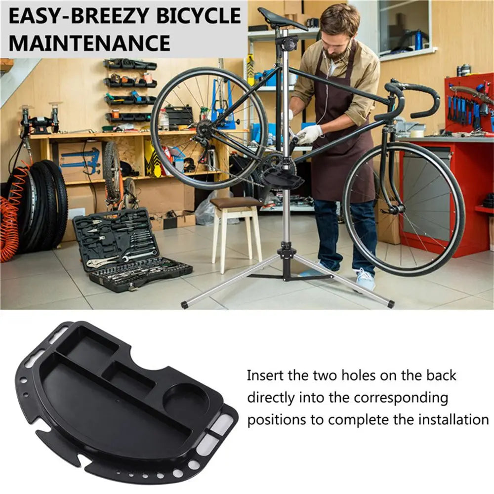 Adjustable Bike Mechanic Repair Display Rack Tool Bicycle Repair Tool Special Pallet Maintenance Station Bike Repair Stand Quake