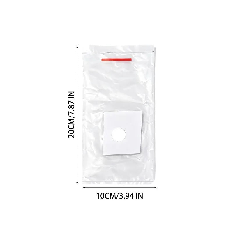200/10PCS Electric Hammer Dust Bags Self-Adhesive Dustproof Collector Drilling Holes Dust Catcher Bags Power Tool Accessories Quake