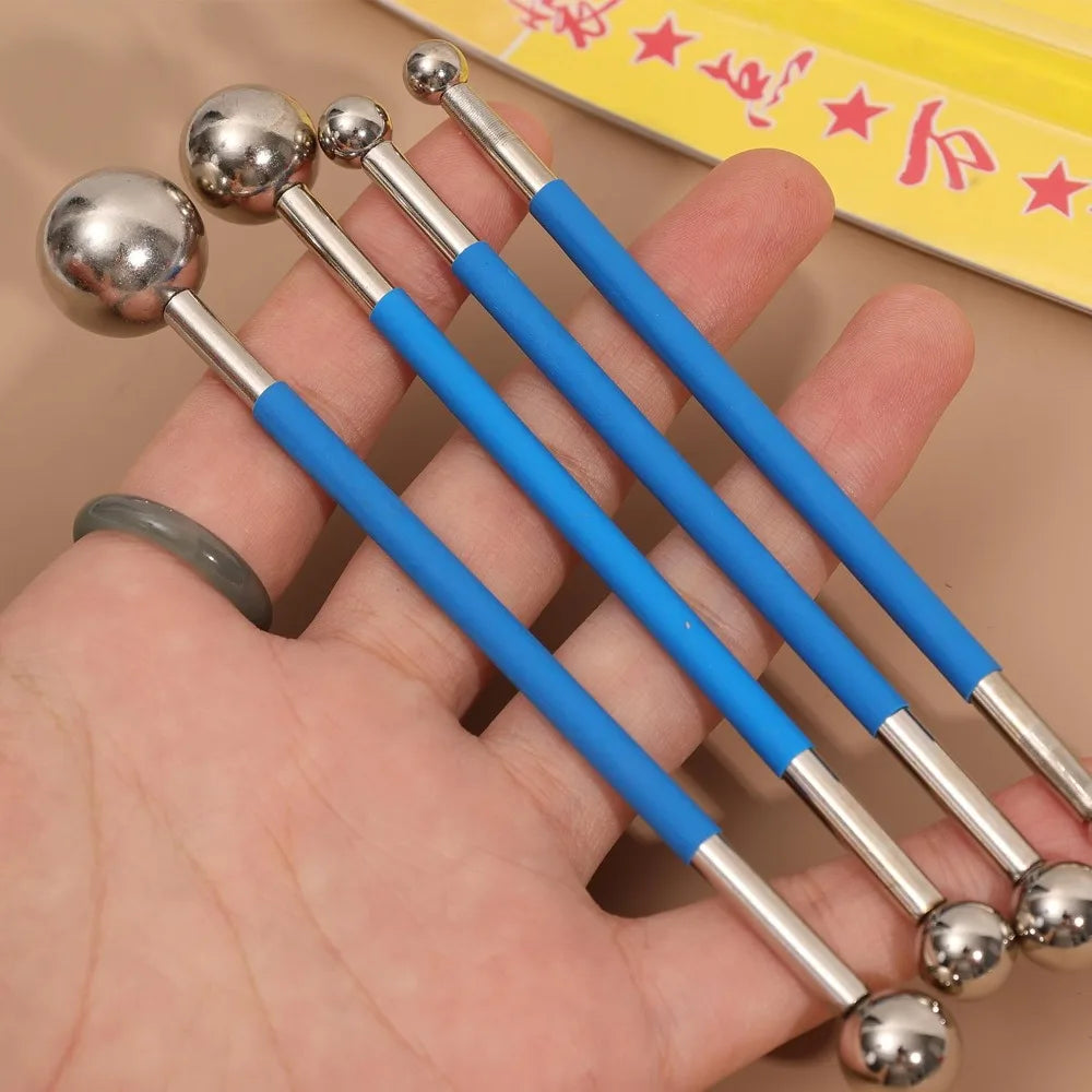 Double Steel Pressed Ball Set Tile Grout Tools 8 Sizes Repairing Floor Pressure Seam Stick Home Wall Sewing Scraping Hand Tool Quake