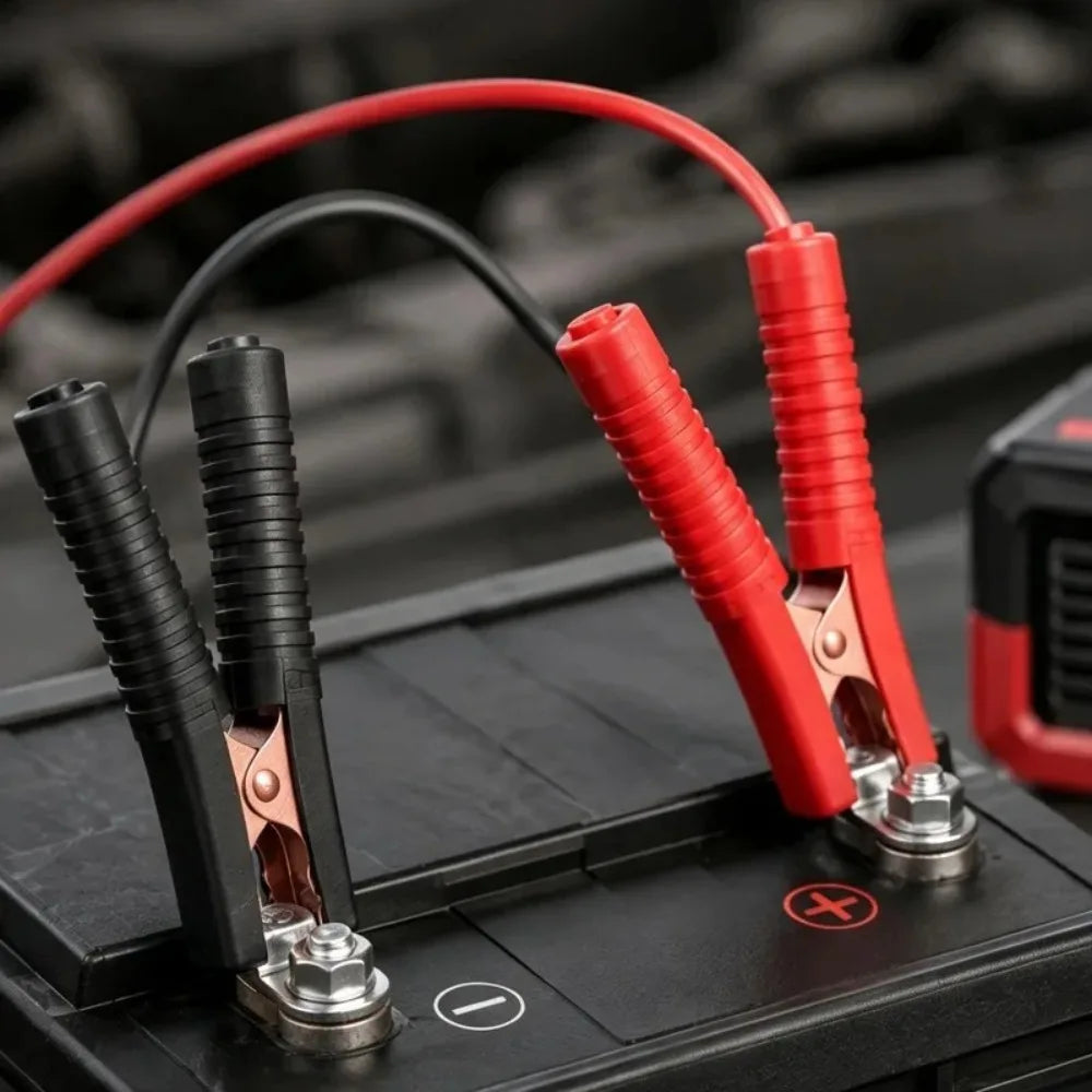 10/1PCS 100A Insulation Alligator Clips Black Red Set for Circuit Testing Multimeter Test Plug Adapter Cable Probes Connector Quake