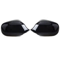 For BMW E87 E88 E81 E82 E90 E91 E92 E93 2x Car Replacement Rearview Side Mirror Cover Wing Cap Exterior Door Rear View Case Trim Quake Gloss Black