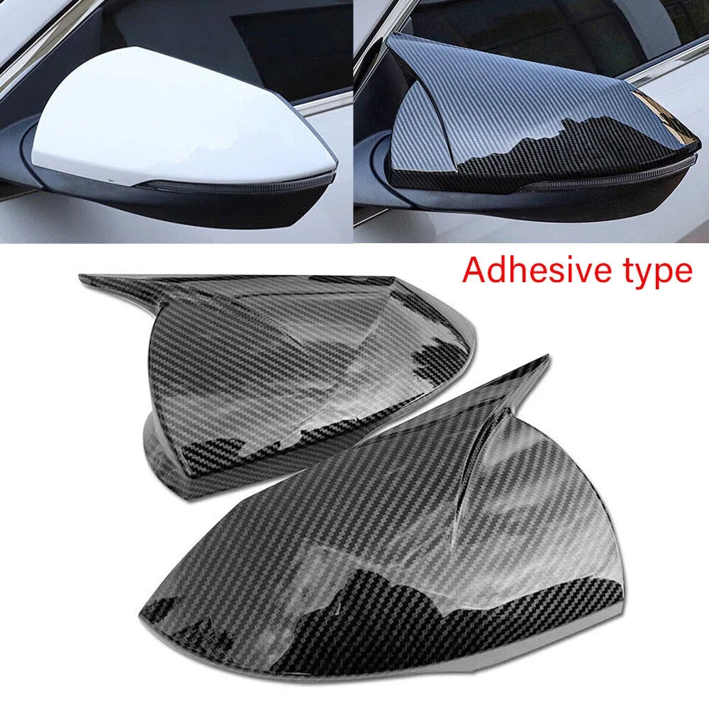 For Hyundai Elantra 2021-2025 Car Sticker Rearview Side Mirror Cover Wing Cap Exterior Case Trim Accessories Vehicle Decoration Quake