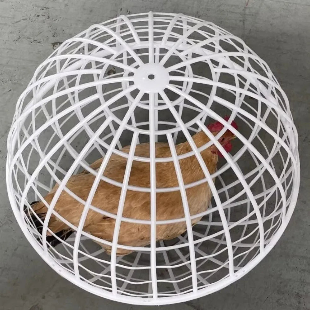 Movable Chicken Balls Cage for Outside Portable Ventilated Chicken Ball Cage Ball Shaped Chicken House Backyard Farms Quake