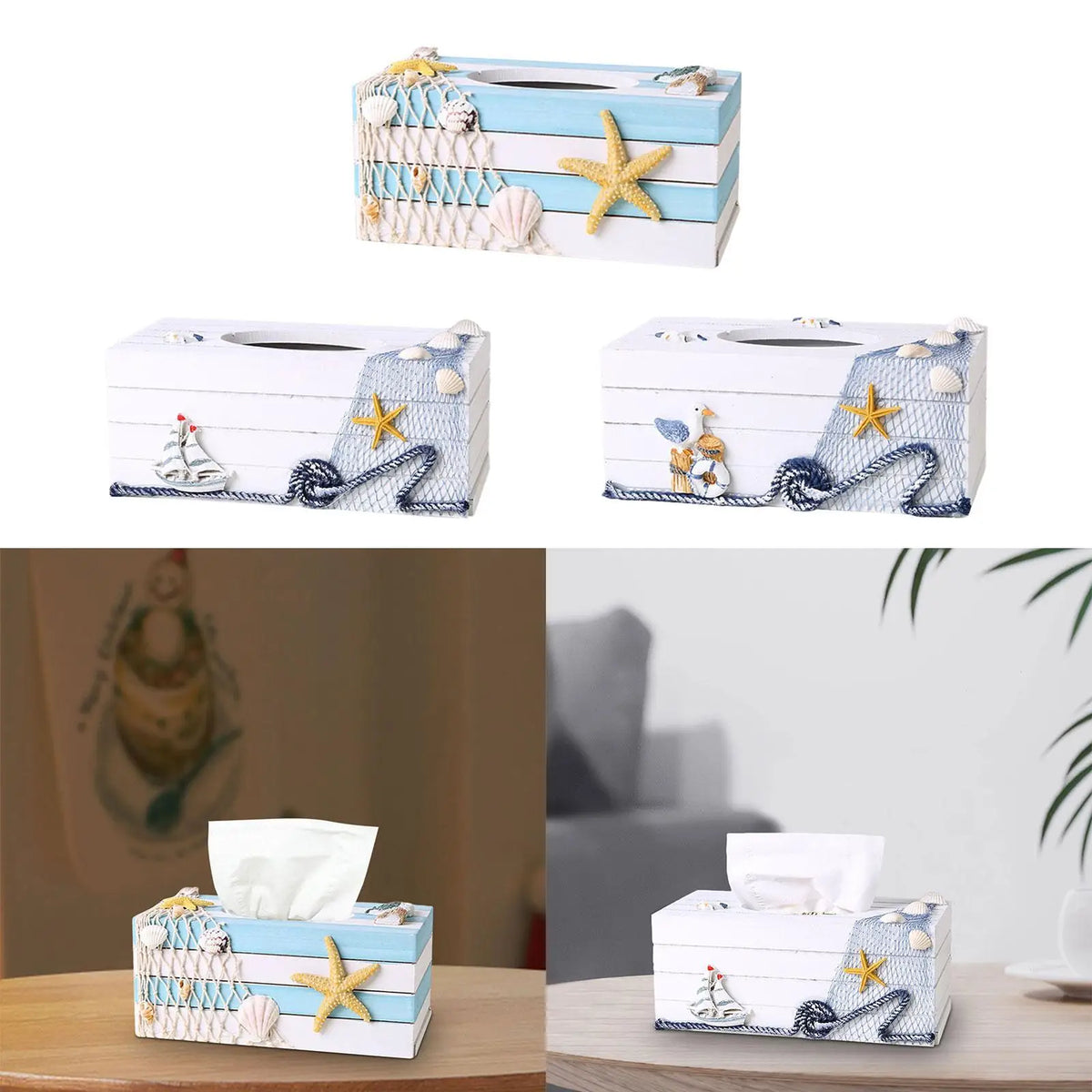 Tissue Paper Box Cover Decorative Easy to Fill and Access Practical Facial Tissue Storage Box Sheet Paper Holder Hotel Kitchen Quake