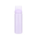 Empty Hair Dye Bottle with Applicator Brush Bottles Dyeing Shampoo Bottle Oil Comb Hair Tools Styling Tool Hair Coloring Bottles Quake Purple