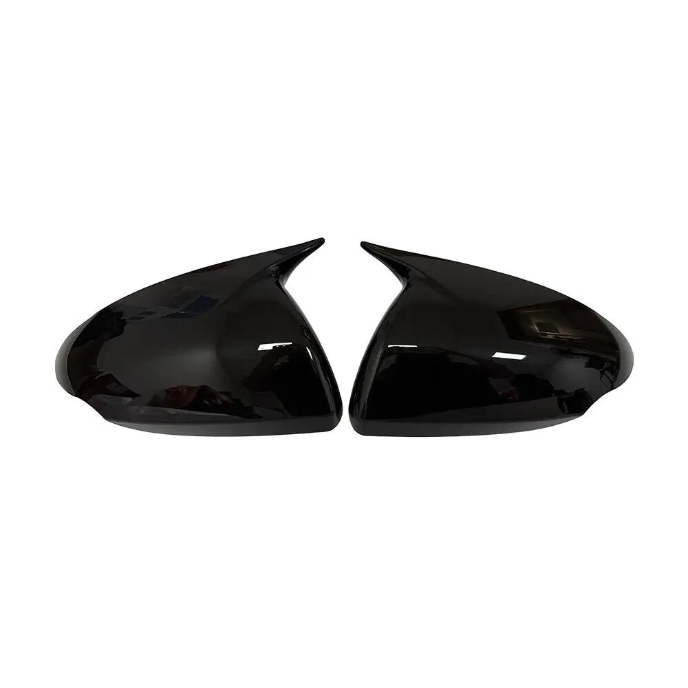 For Hyundai IONIQ 2016-2022 Car Sticker Rearview Side Mirror Cover Wing Cap Exterior Door Rear View Case Trim Carbon Fiber Look Quake