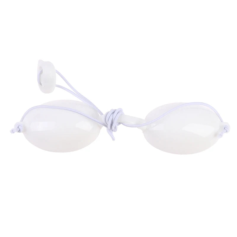 1Pcs IPL Laser Protection Eyepatch Beauty Clinic Safety Eye Shield Goggles Quake White