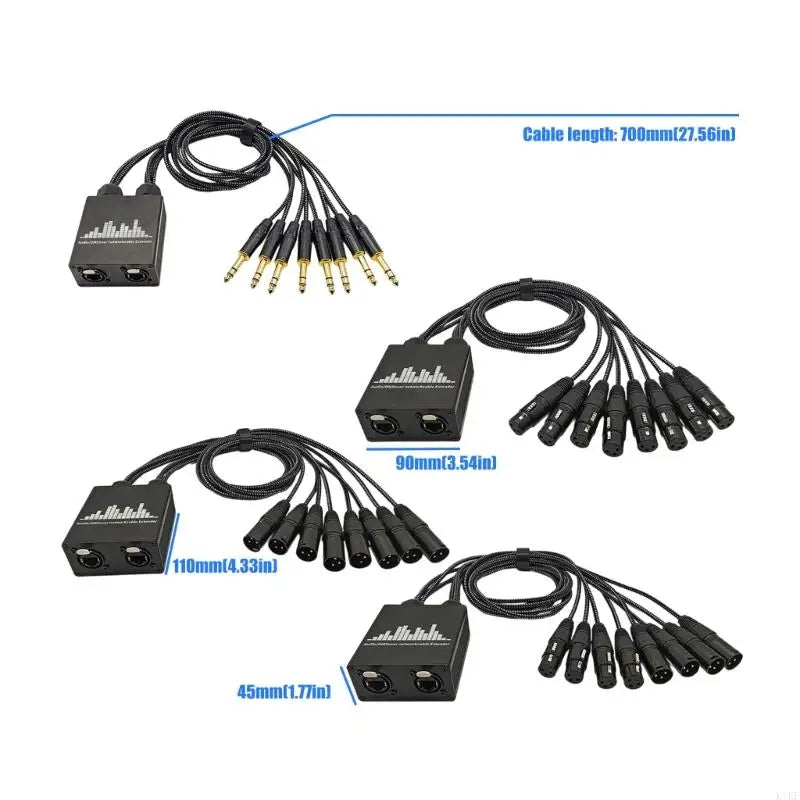 MultiDevice 8Way Networks Sound Extender for Microphone Stage Speakers 70Cm K1KF Quake
