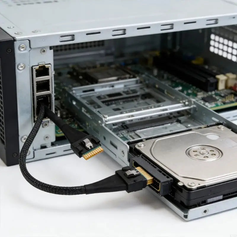 High Performances SFF8654 PCIe4.0 Data Cable For Server And Storage Devices K1KF Quake