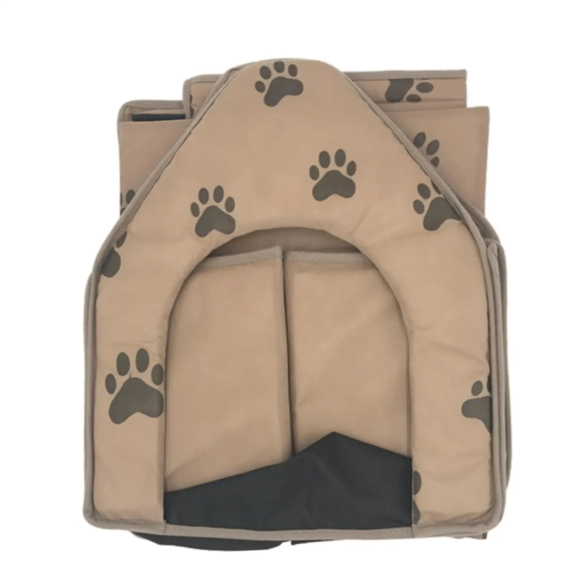 Portable Pet Tent Soft Dog House Folding Cat Nest Padded Warm Cloth Kennel Bed for Small Pets Quake Default Title