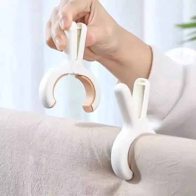 vvoccClothes Pegs Dry Quilt Single Clothespins Household Cotton i 1/2/4Pcs Hanger Large Windproof Clip Clothes Quilt Organizer Quake