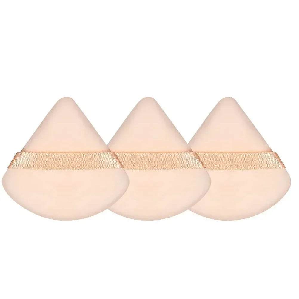 3pcs Makeup Puff Makeup Sponge Cosmetics Soft Tools Powder Puff Face Cotton Face Powder Puff Washable Velvet Quake M84 Skin-3Pcs