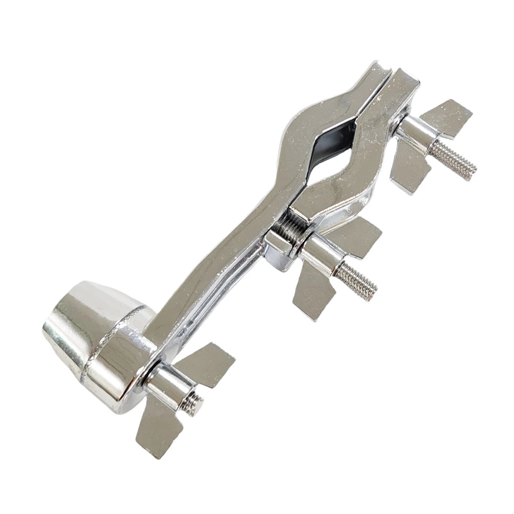 1pcs Z Shape Cowbell Clamp Rod Drum Cowbell Holder Metal Cow Bell Mounting Bracket Clamp For for Drum Set Accessory Quake