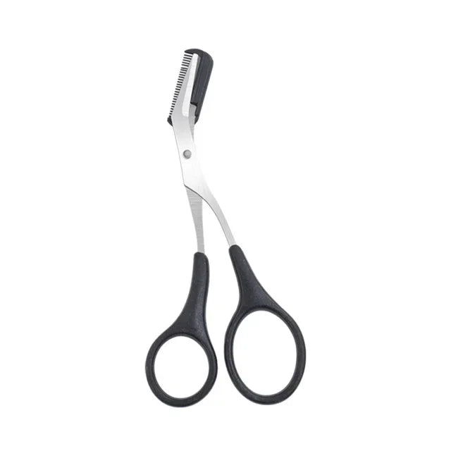 Travel Portable Eyebrow Trimmer Face Razor Face Hair Remover Tools Eyebrow Razor Instruments Cosmetic Beauty Pro Make Up Tools Quake 1Pcs black