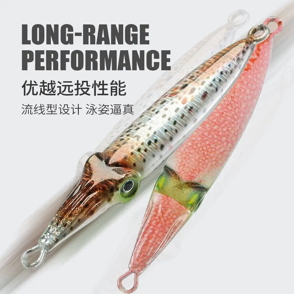 Universal Metal Fishing Lure 3D Eyes jigging Hard squid Bait Lifelike Wobblers Artificial Bait Outdoors Quake