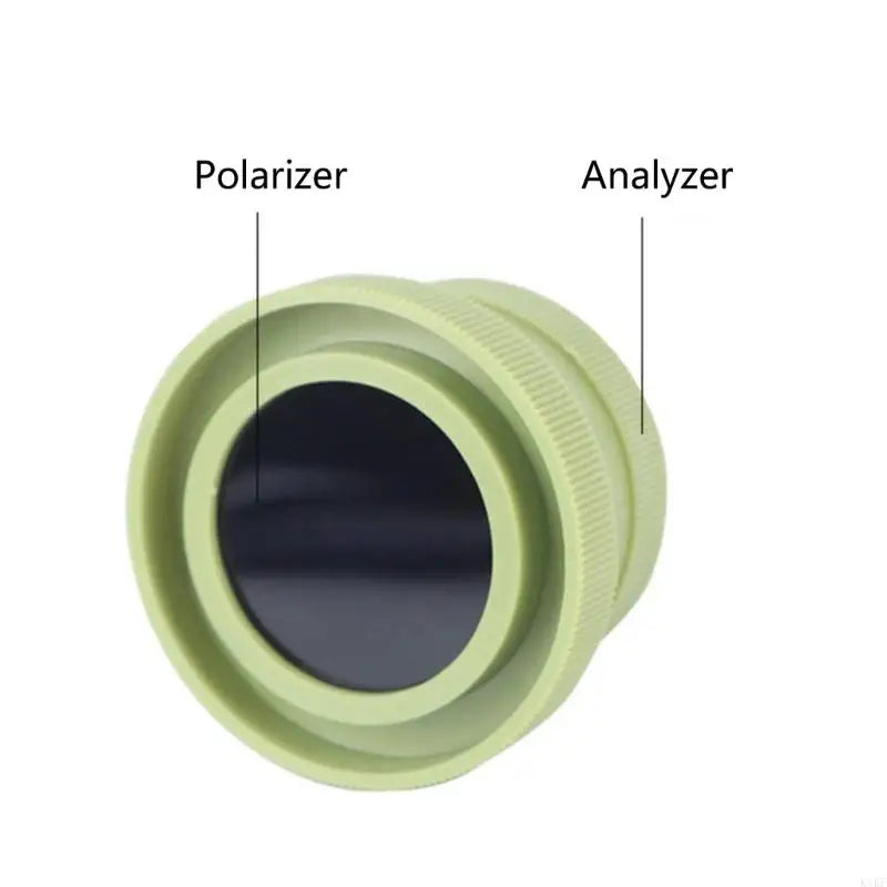 Optical Polarizer Teaching Aid Rotating Demonstrator for Classroom Optics Demonstration, Desktop Physics Polarization K1KF Quake