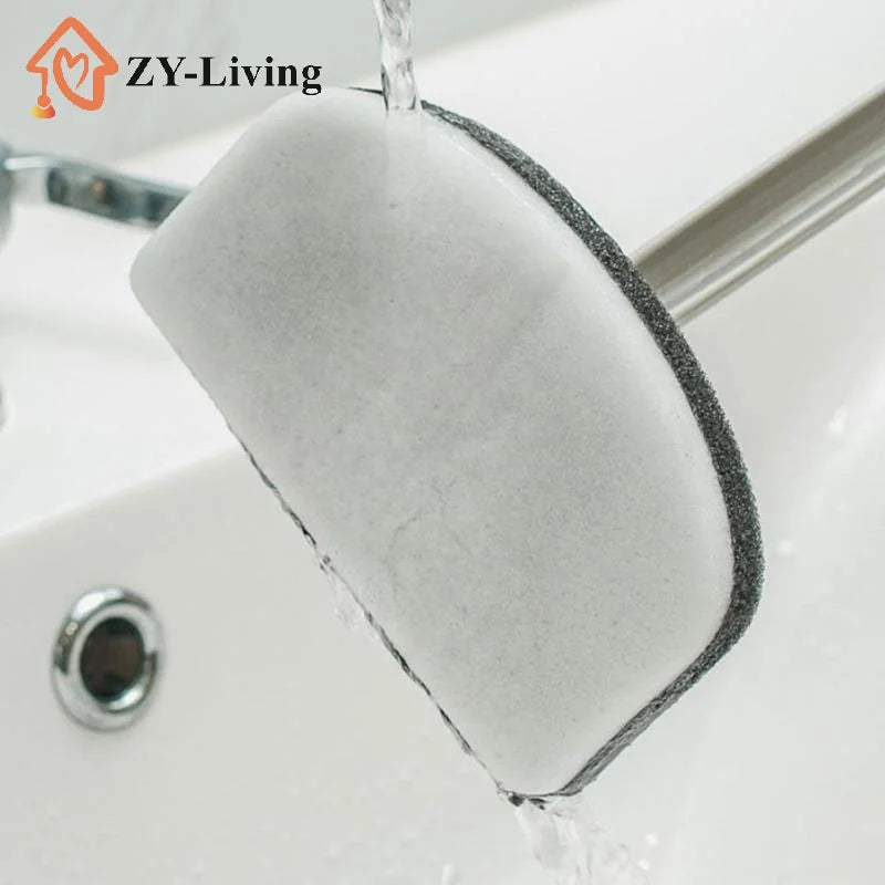 Bathroom Sponge Cleaning Brush Multi-Functional Tool Long Handle Removable Household Floor Bathtub Brushes Ceramic Tile Brush Quake