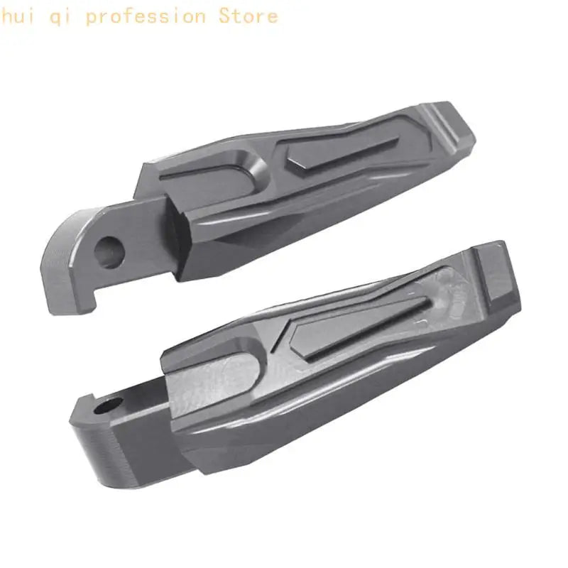 Rear Passenger Foot Peg Footrests Footpeg Pedal for NMAX155/125 XMAX300/250 2pcs H8WE Quake Gray CN