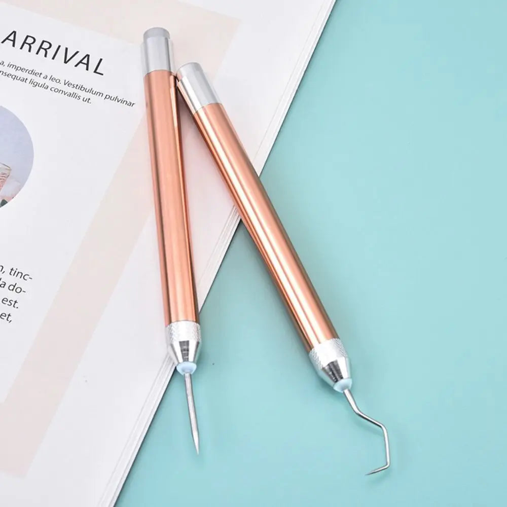 Portable Handheld DIY Carving Tool Iron-on Project Cutter Weeding Pen With Hooks Vinyl Weeding Pen Installation Quake