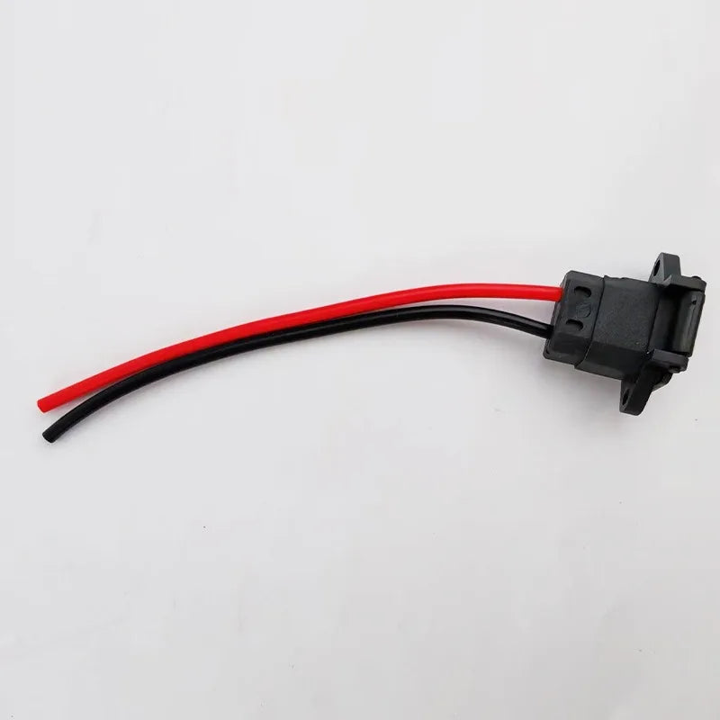 10/12AWG E‑Bike Charging Socket Cord Universal Three Vertical Pin Connector Plug for Electric Scooter E‑Vehicle Battery Port Quake 12AWG 3M M10