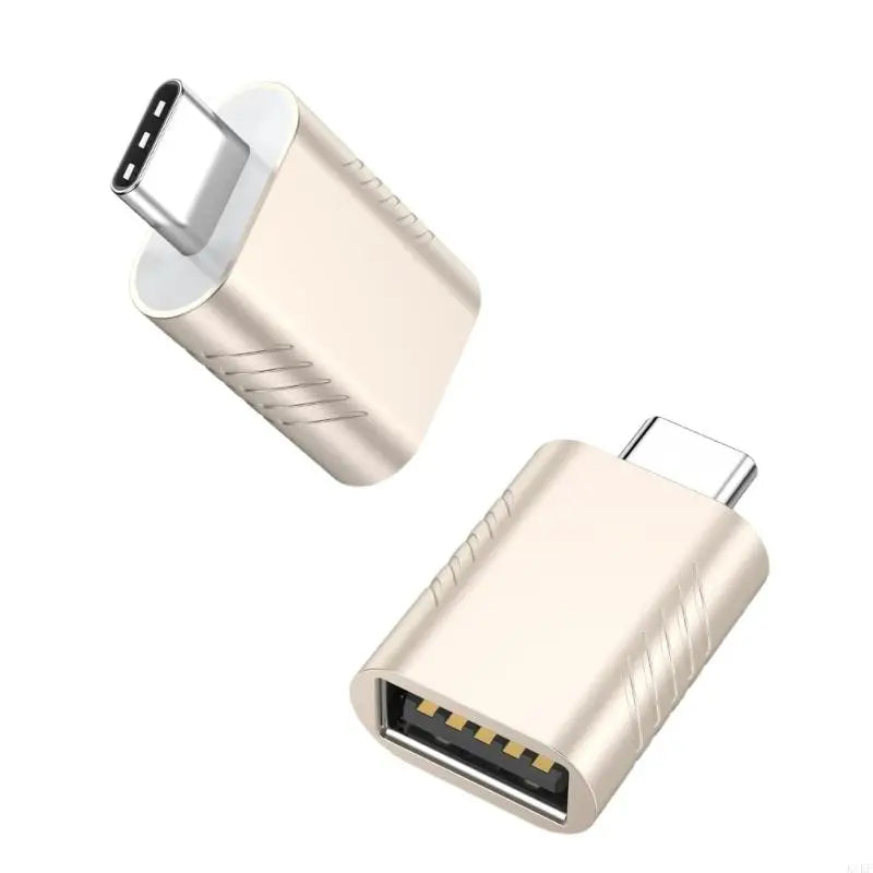 1Pair USB C To USB Adapter USB3.2 Female to Type C Male Adapter Support Up To 10Gbps Speed Charging For Various Devices K1KF Quake Glod