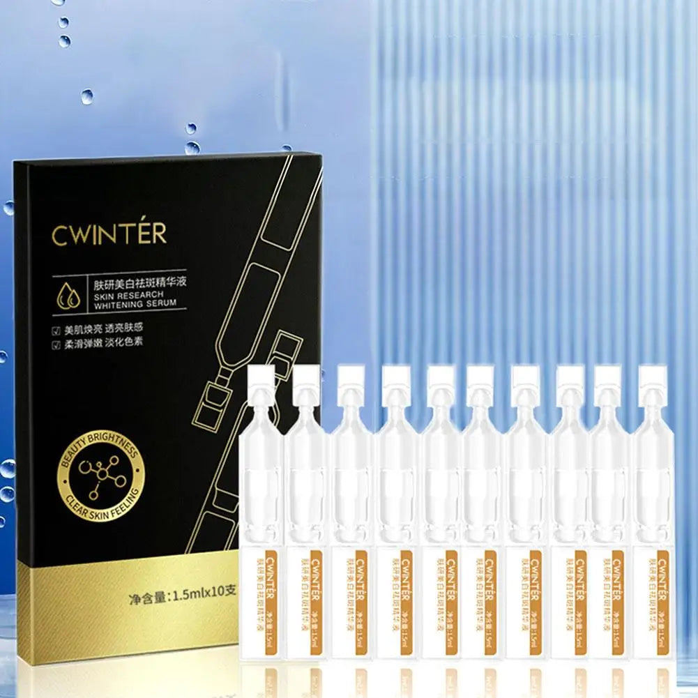 Nicotinamide, Vitamin C Face Serum Deep Nourishment Collagen Wrinkle Essence Moisturizing Firming Lifting Skin Care 10/20pcs Quake 1.5ml x20pcs