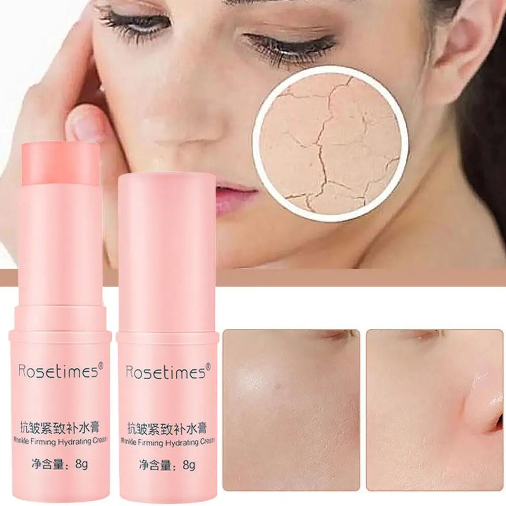 KAHI Moisturizing Wrinkle Bounce Multi Balm Stick Facial Collagen Cream Improve fine lines on neck and eyes, Quake