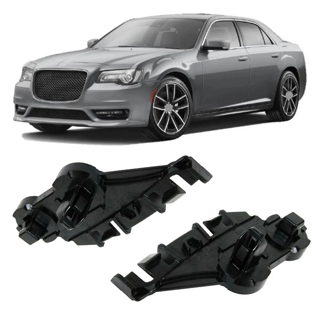 2x For CHRYSLER 300 2011-2020 Car Bumper Mounting Brackets (one Pair, Left And Right): 57010745AF, 57010744AE Accessories Quake