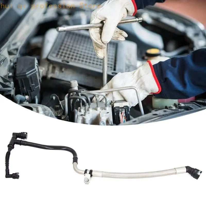 12673868 12662657 12633792 25203003 25201384 12673869 PCV Crankcase Hose Assembly Replacement with Mixed Metal and Plastic Quake