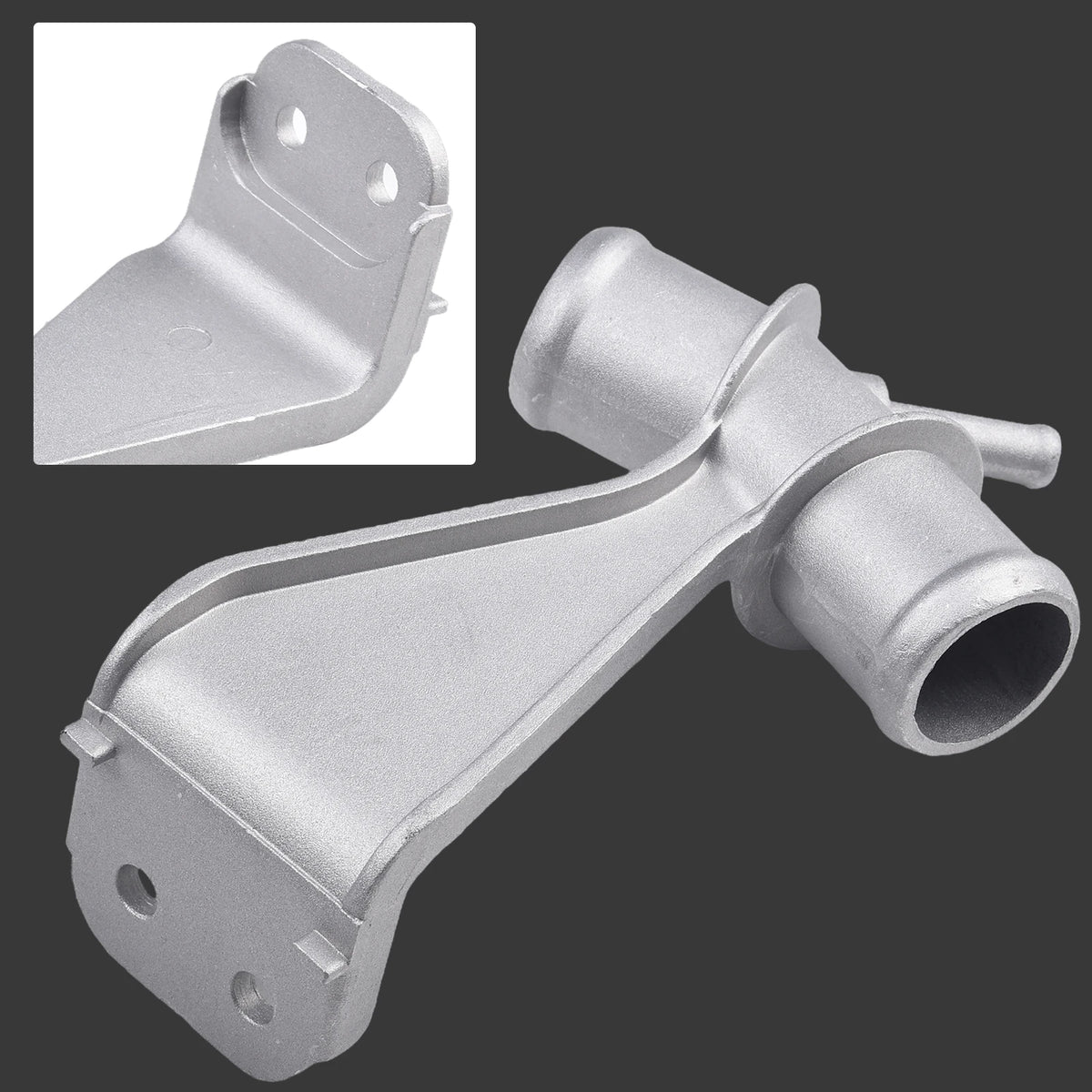 Water Outlet Engine Coolant Car For Toyota 09-17 1.8L L4 16577-22030 Aluminum For Corolla Lower Coolant Hose Connector Quake