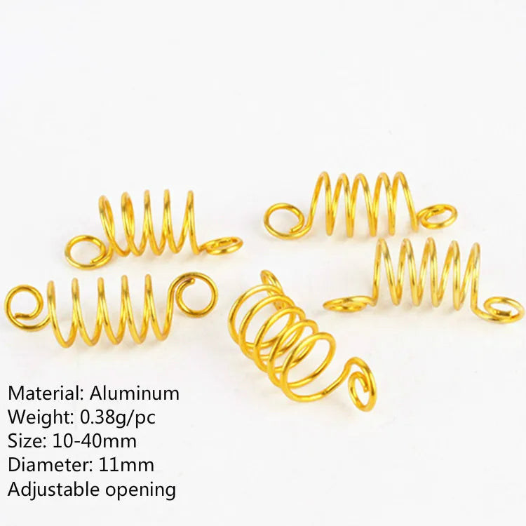 Hair Braid Rings & Pendant Beads Set – DIY Dreadlock Accessories