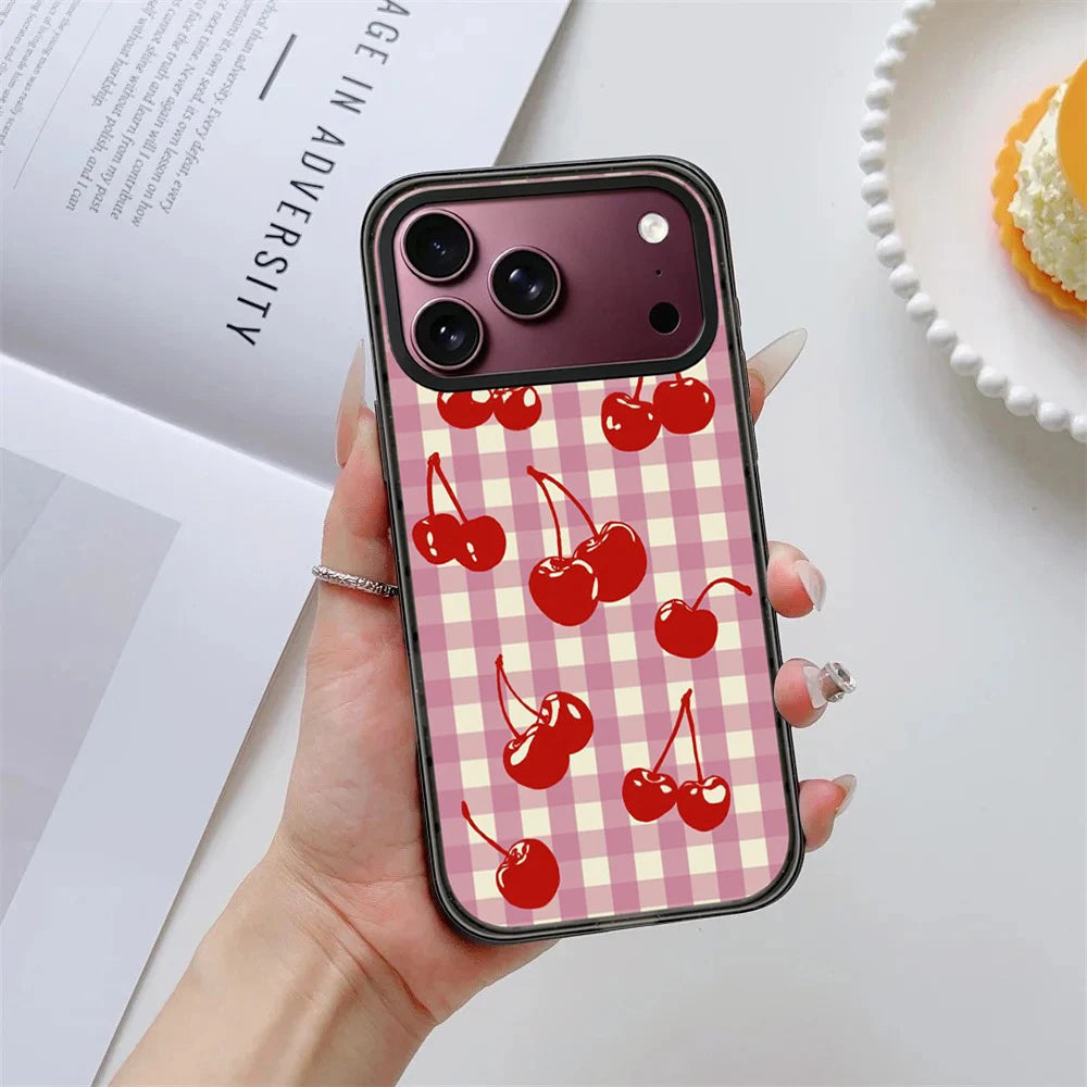 Deserve Love Pattern Impact Black Border Magnetic Case: Compatible with IPhone 18 17 16 15 14 13 Pro Max 18Pro Quake