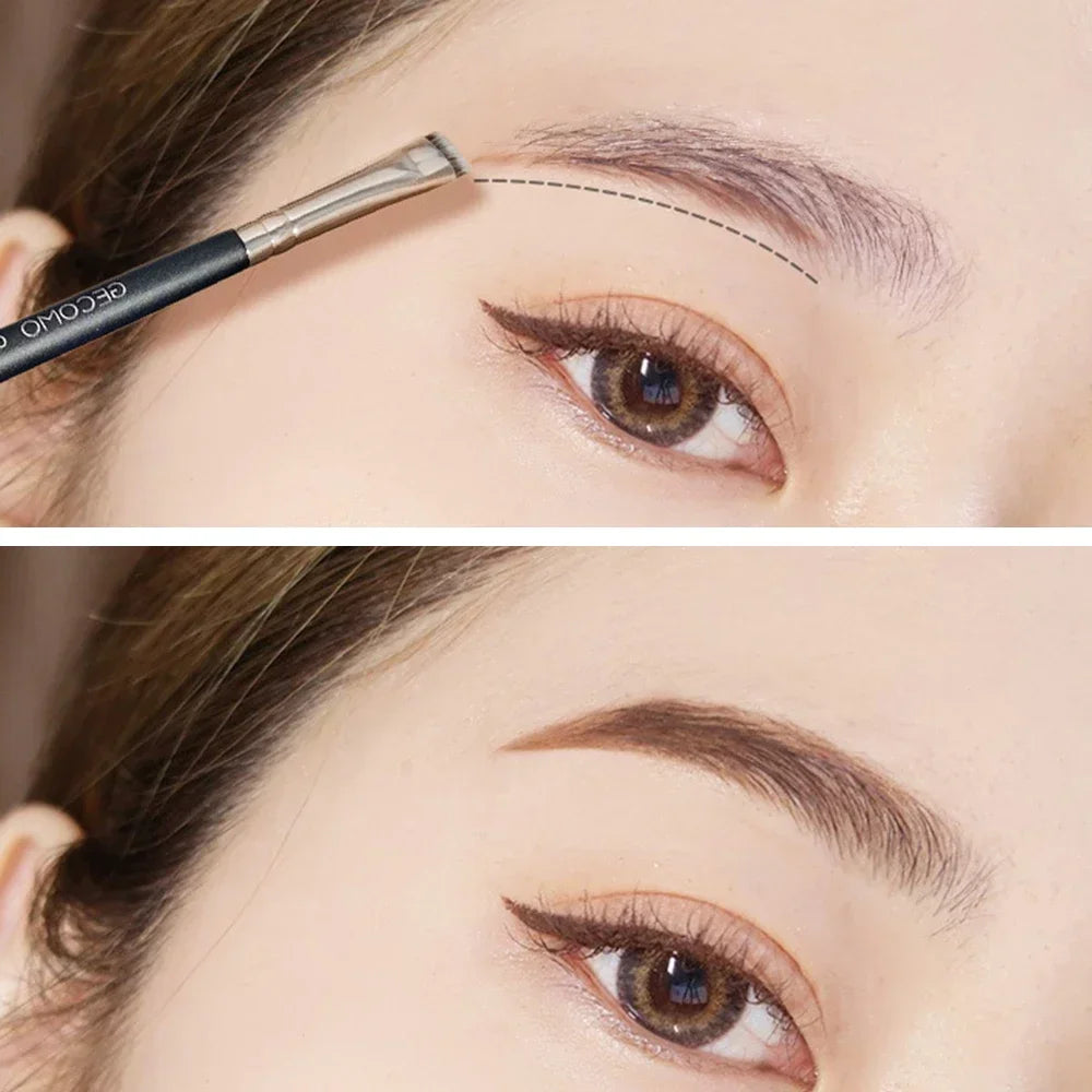 Makeup Brushes Eyeliner Eyebrow Detail Brush Portable Small Angled Flat Round Brush Professional Liner Brow Beauty Make Up Tools Quake