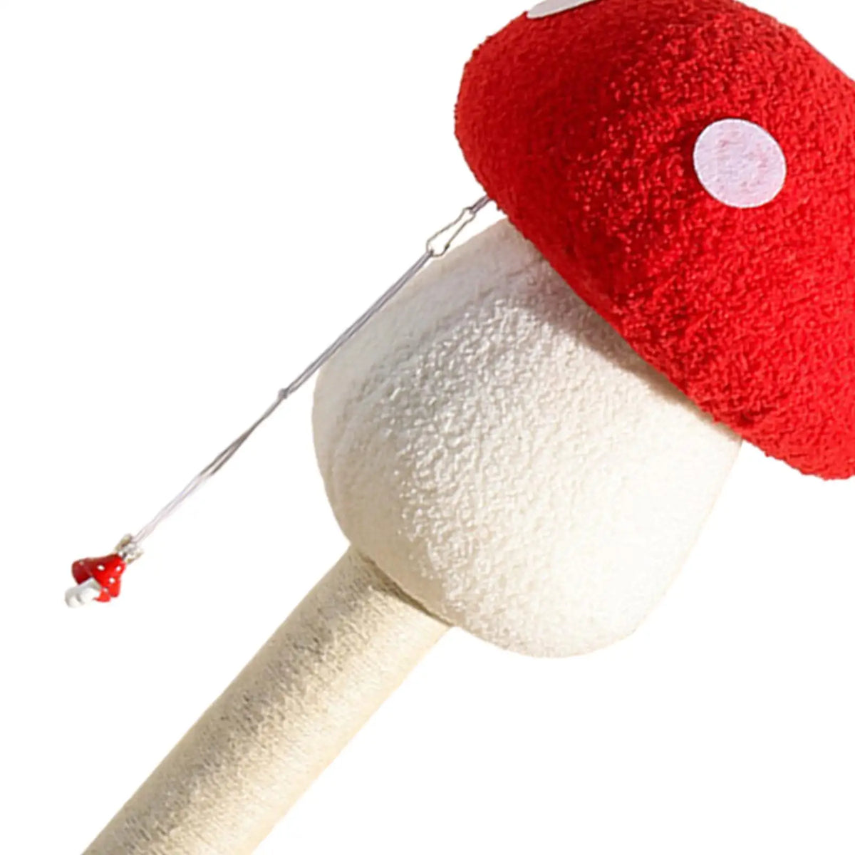 Mushroom Shape Cat Scratch Post,Cat Scratcher Pole,Sisal Rope for Indoor Cats for Cat Quake