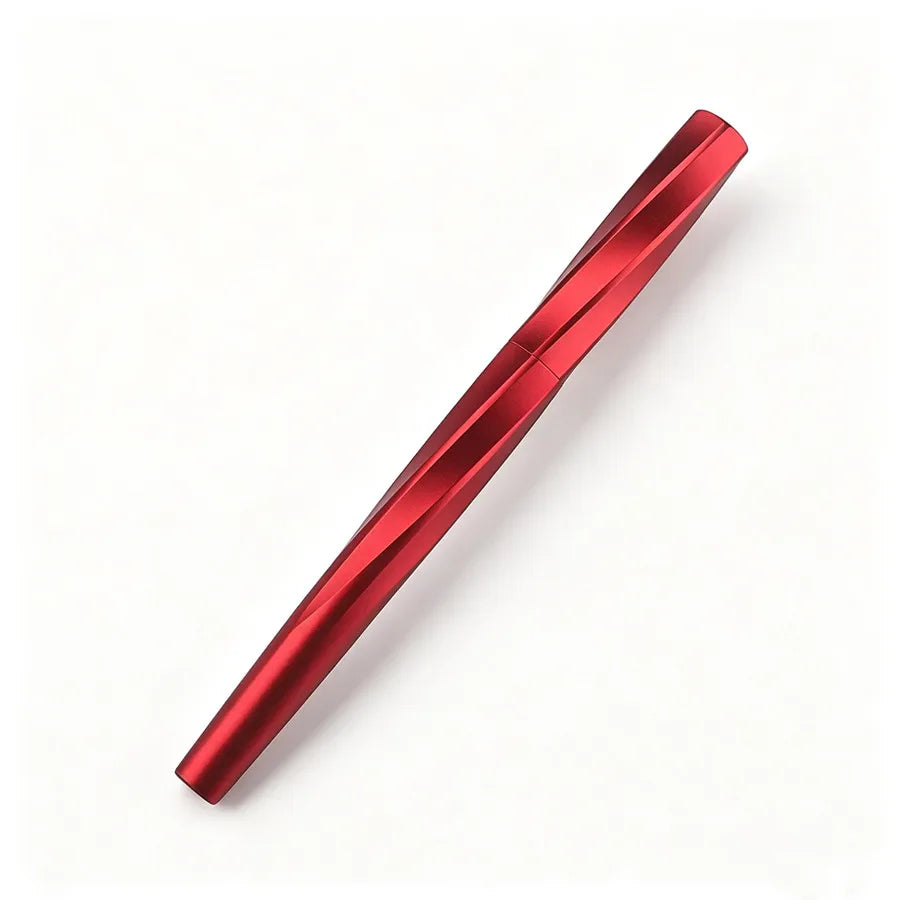 Twisted Texture Magnetic Cap Fountain Pen Full Metal Smooth Writing Office Business Student Calligraphy Stationery Gift Ink Pen Quake