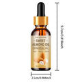 Pure natural sweet almond oil essential oil, hair moisturizer, suitable for hair, face and body,suitable for all hair types Quake 30ml