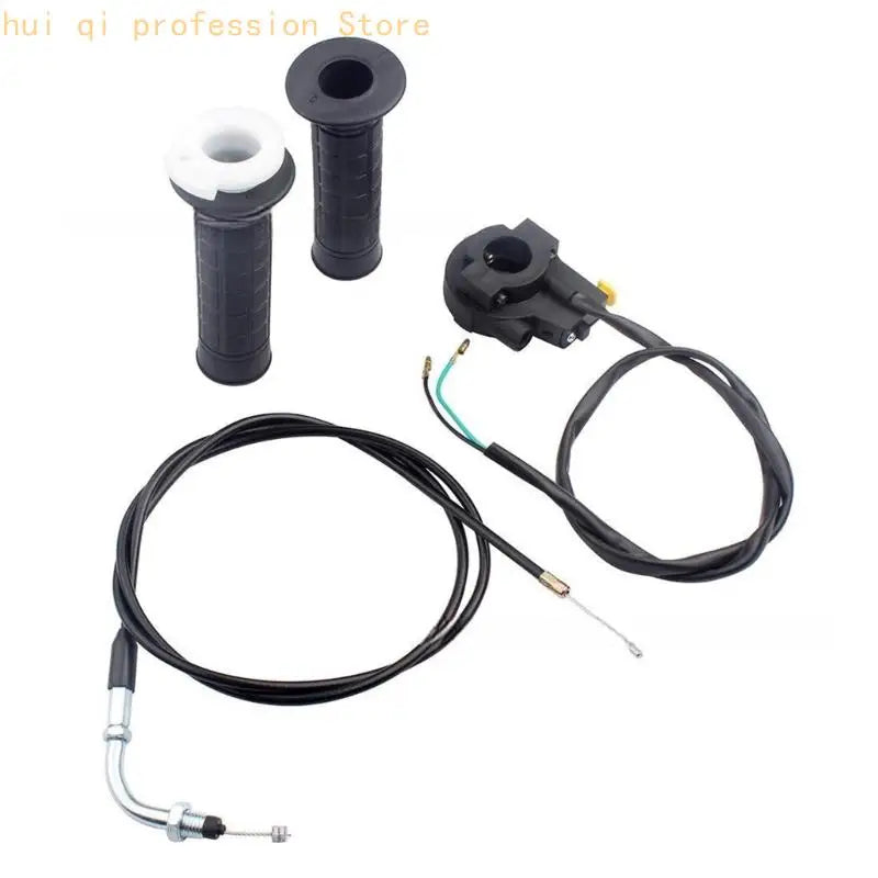Motorcycle Accessories Throttle Line Accelerator Handle Grips Twist Throttle Grips for 2 Strokes Engine 80cc 60cc 50cc H8WE Quake