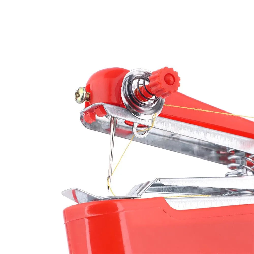 Portable Simple Operation Knit Fabric Stitch Handy Manual Sewing Machine Handmade Needlework DIY Apparel Quake