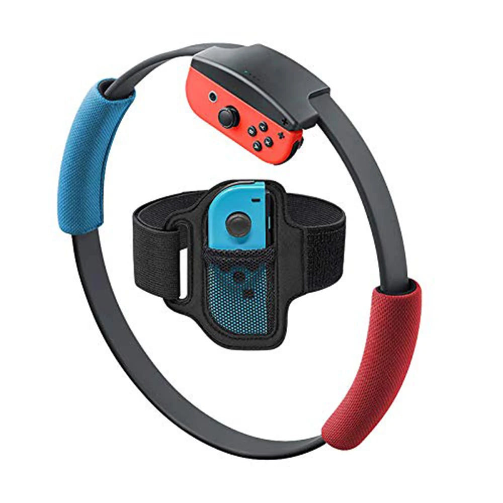 Ring-Con Grips and Leg Strap for Ring Fit Adventure Switch Game Quake