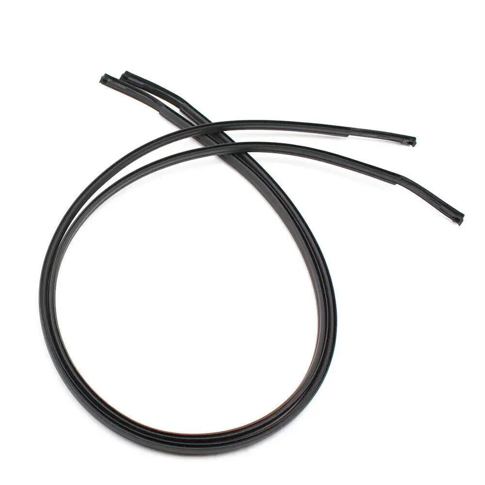 1.57cm For Toyota Yaris Hatchback 2014-2018 755520D082 755510D132 Pair Side Car Roof Drip Finish Moulding Seal Strips Trim Parts Quake
