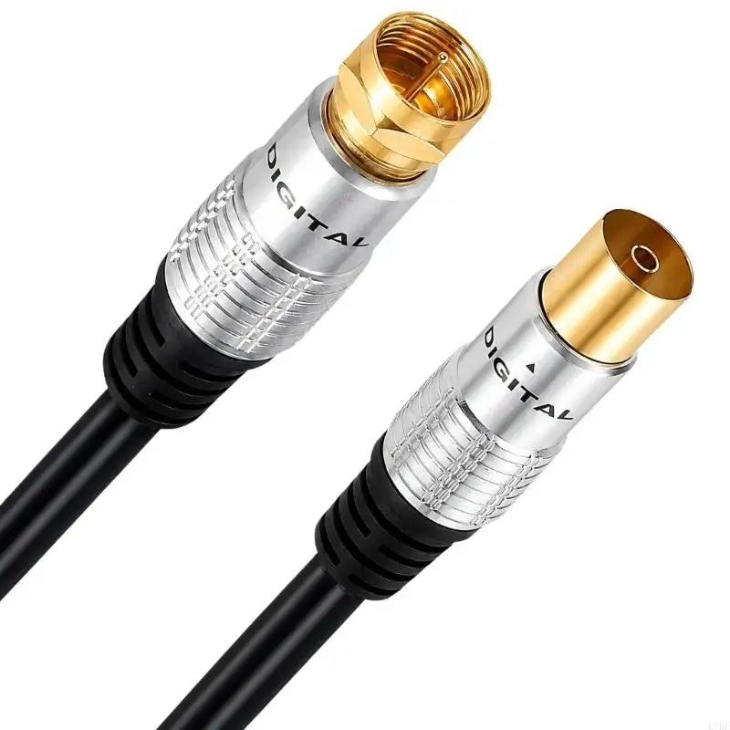 Aerial Extension Cable, TV9.5 Female to F Male Threaded Coax Cord for Home Antennas, Receiver 30Cm-500Cm K1KF Quake for 3m CN