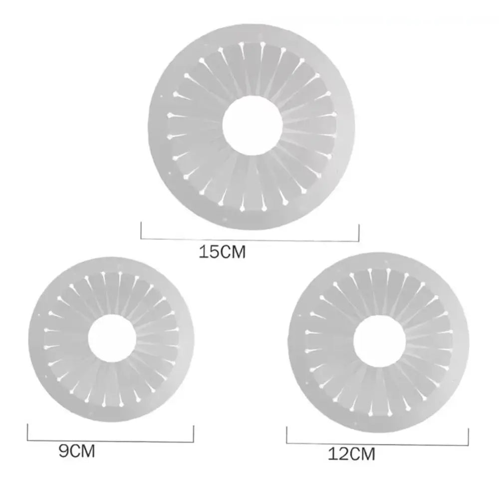 9cm 12cm 15cm Rosette Maker Ribbon Flowers DIY Fabric Flower Maker Clear Tabletop Figurines Ribbon Brooch Badge For Beginners Quake