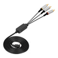 Composite HD AV TV Cable Lead Scart for PSP Slim 2000 3000 Quake Silver