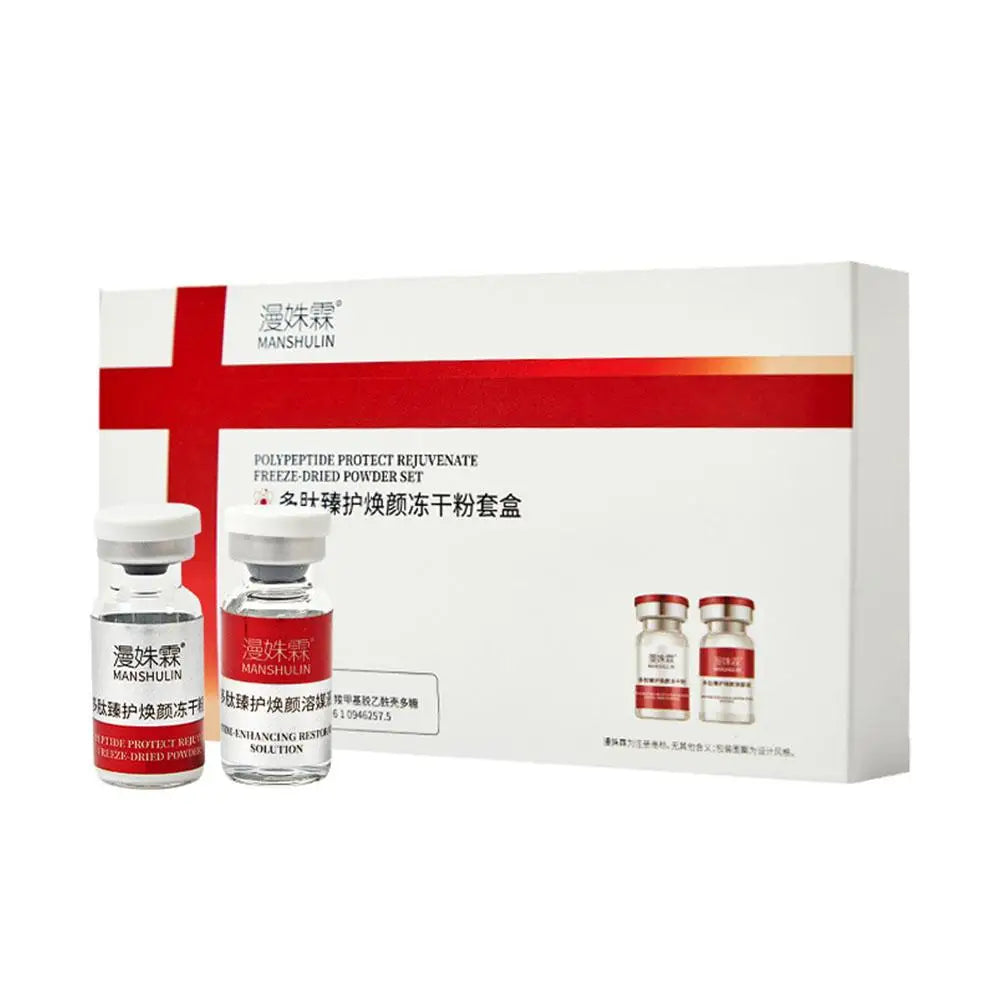 Multi-peptide freeze-dried powder kit Lyophilized Powder Hydration Skin Rejuvenation Improve Elasticity Repair Skin Barrier Skin Quake 3 pairs